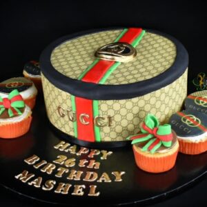 Happy Birthday Cake and Cupcake