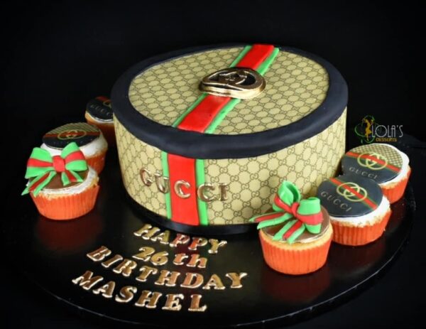 Happy Birthday Cake and Cupcake