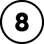 8" (serves 10–12)